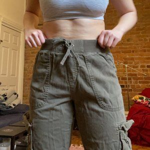 Cargo Pants Dark Olive Green (XS)